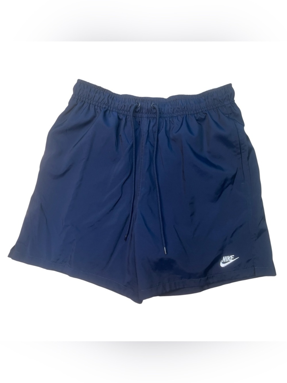 Sz Small Nike Men’s Navy Drawstring Athletic Shorts